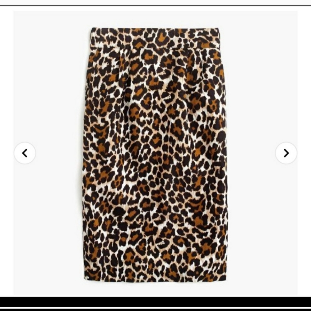 Gorgeous J. Crew high waist leopard pencil skirt